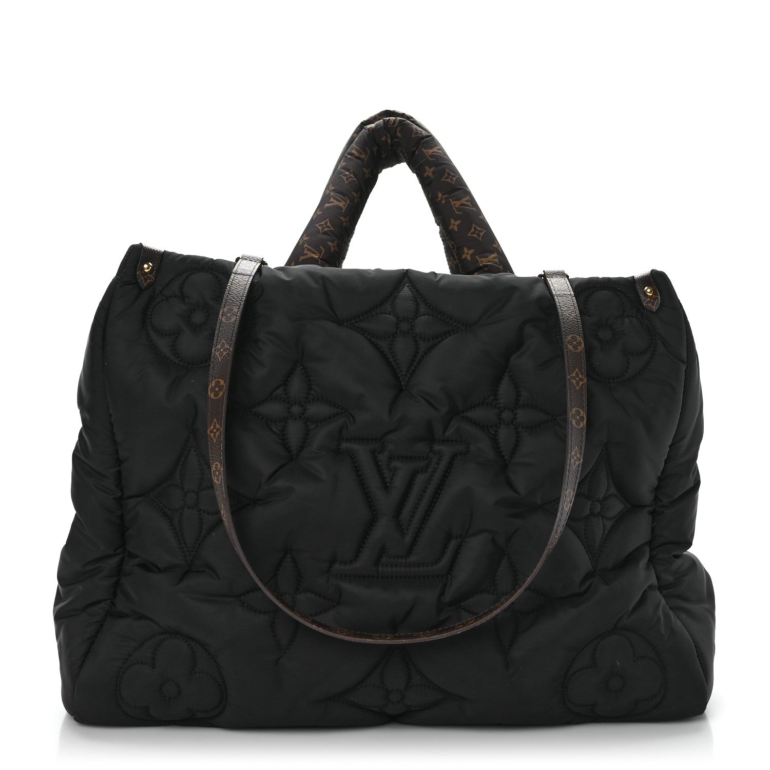 Louis Vuitton Econyl Monogram Pillow Giant Onthego GM Black 1 of 8