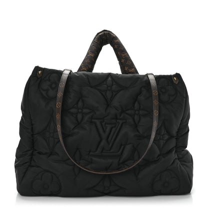 Louis Vuitton Econyl Monogram Pillow Giant Onthego GM Black 1 of 8