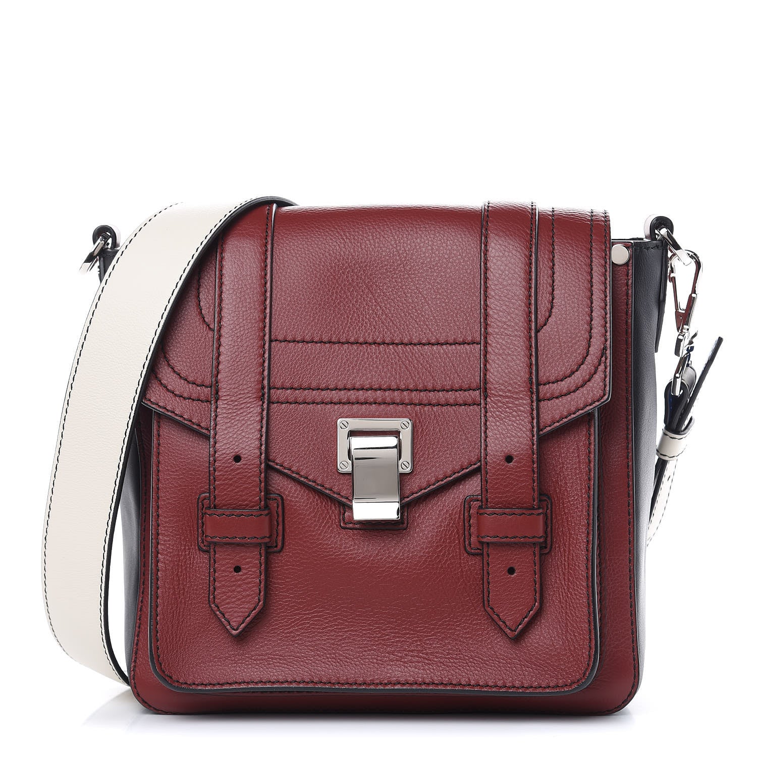 Proenza Schouler Calfskin PS1 Pouch Messenger Multicolor 1 of 10