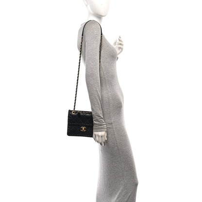 Chanel Calfskin Braided Mini My Own Frame Flap Black 2 of 11