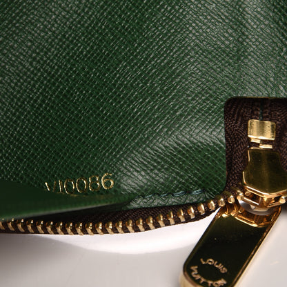 Louis Vuitton Monogram Groom Zippy Organizer Wallet Green 7 of 7
