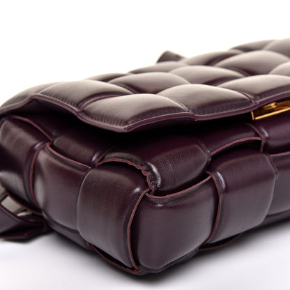 Bottega Veneta Nappa Maxi Intreccio Padded Cassette Crossbody Bag Grape 6 of 10