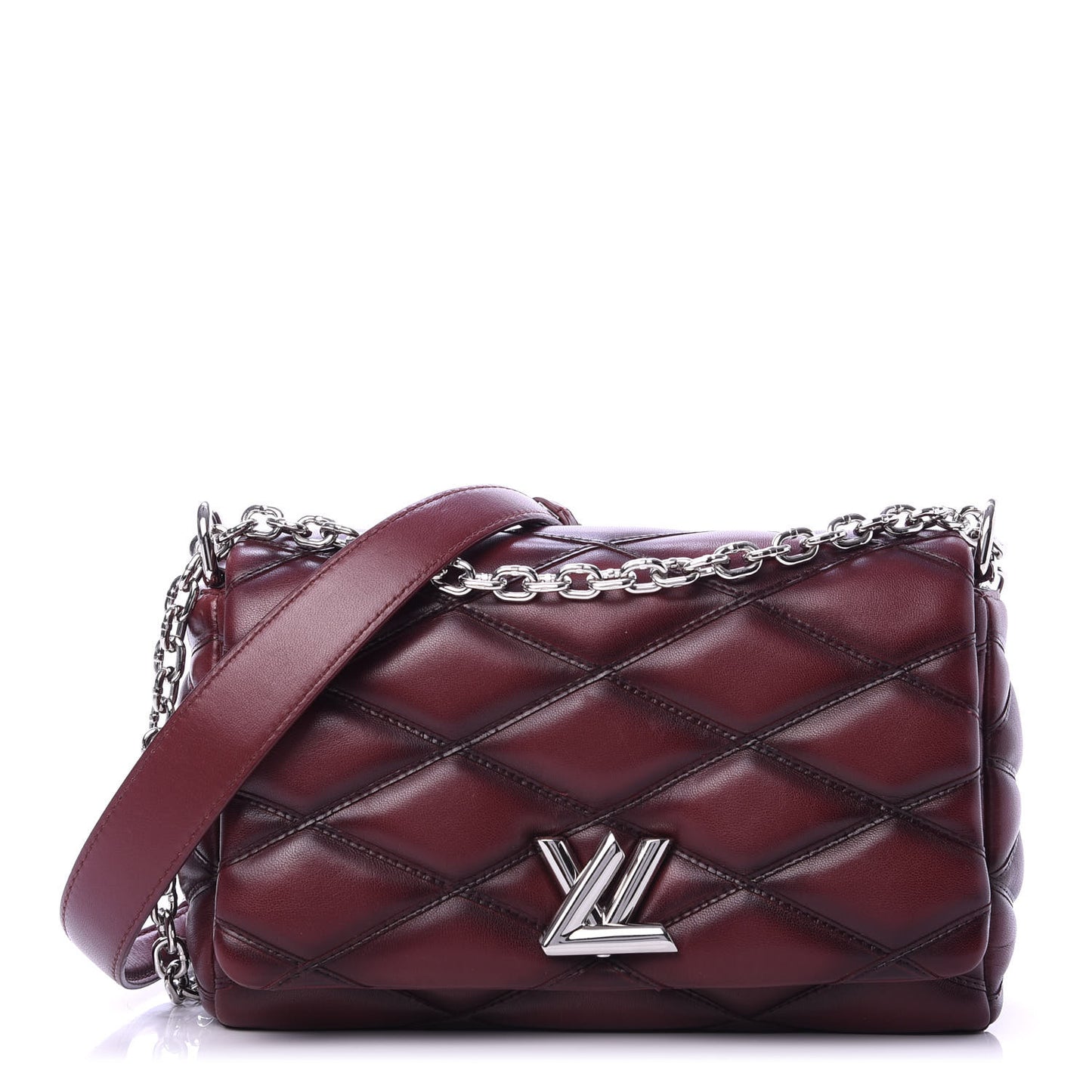 Lambskin Malletage GO-14 PM Bordeaux