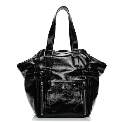 Saint Laurent Patent Small Downtown Black 1 of 8