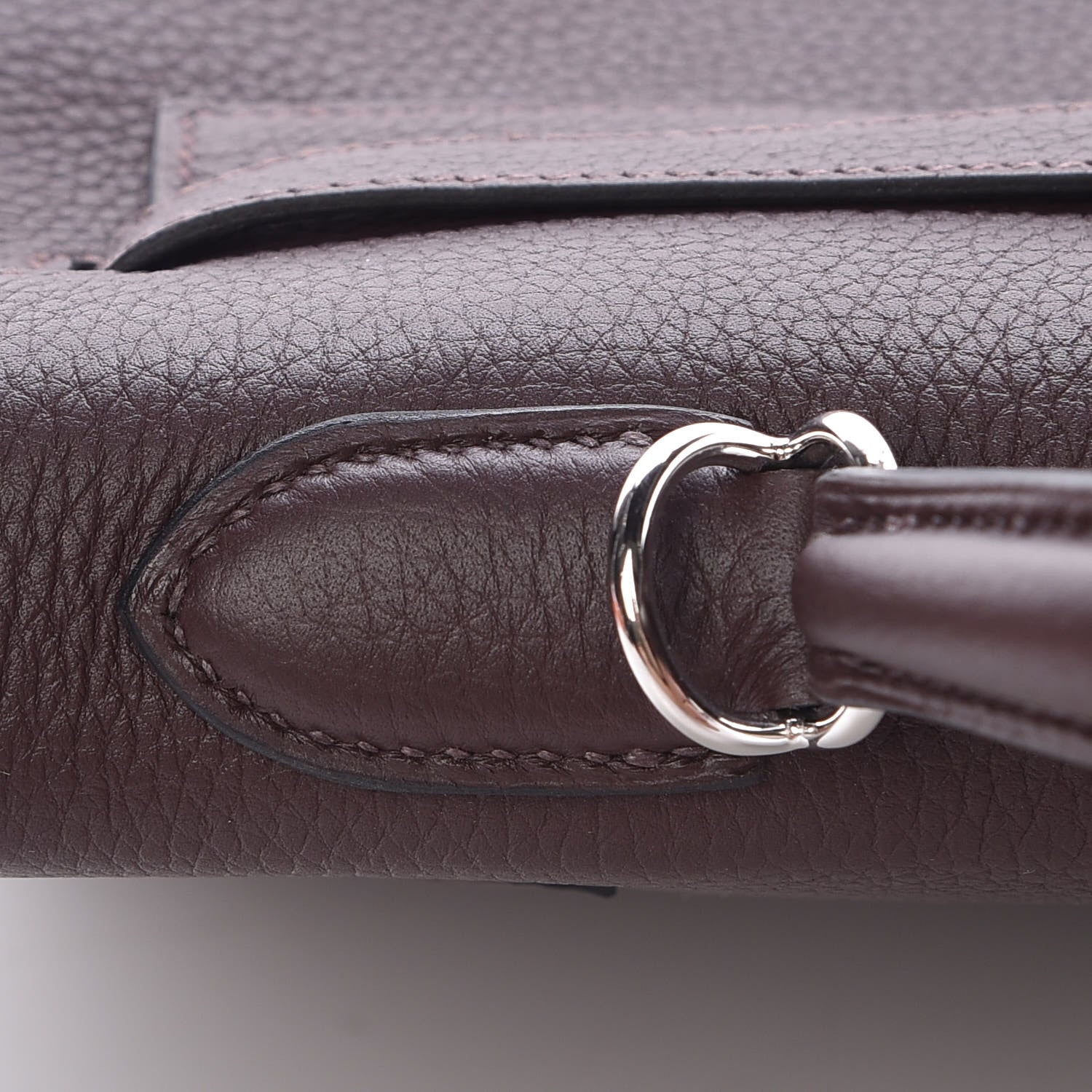 Hermes Togo Kelly Retourne 32 Chocolate 16 of 39