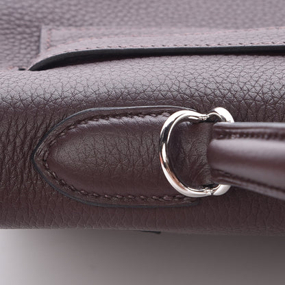 Hermes Togo Kelly Retourne 32 Chocolate 16 of 39