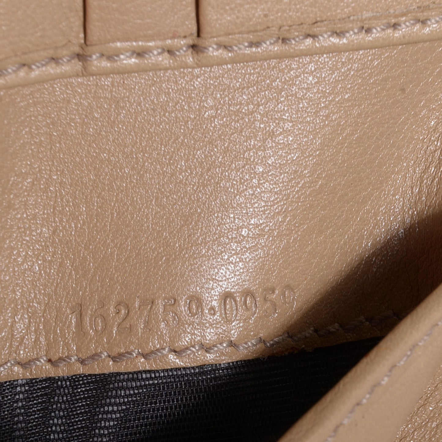 Guccissima Interlocking G French Flap Wallet Beige