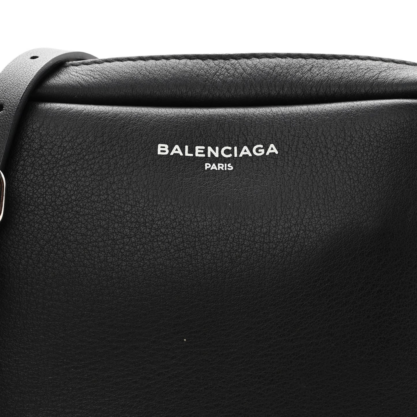 Calfskin Logo XS Everyday Camera Bag Black