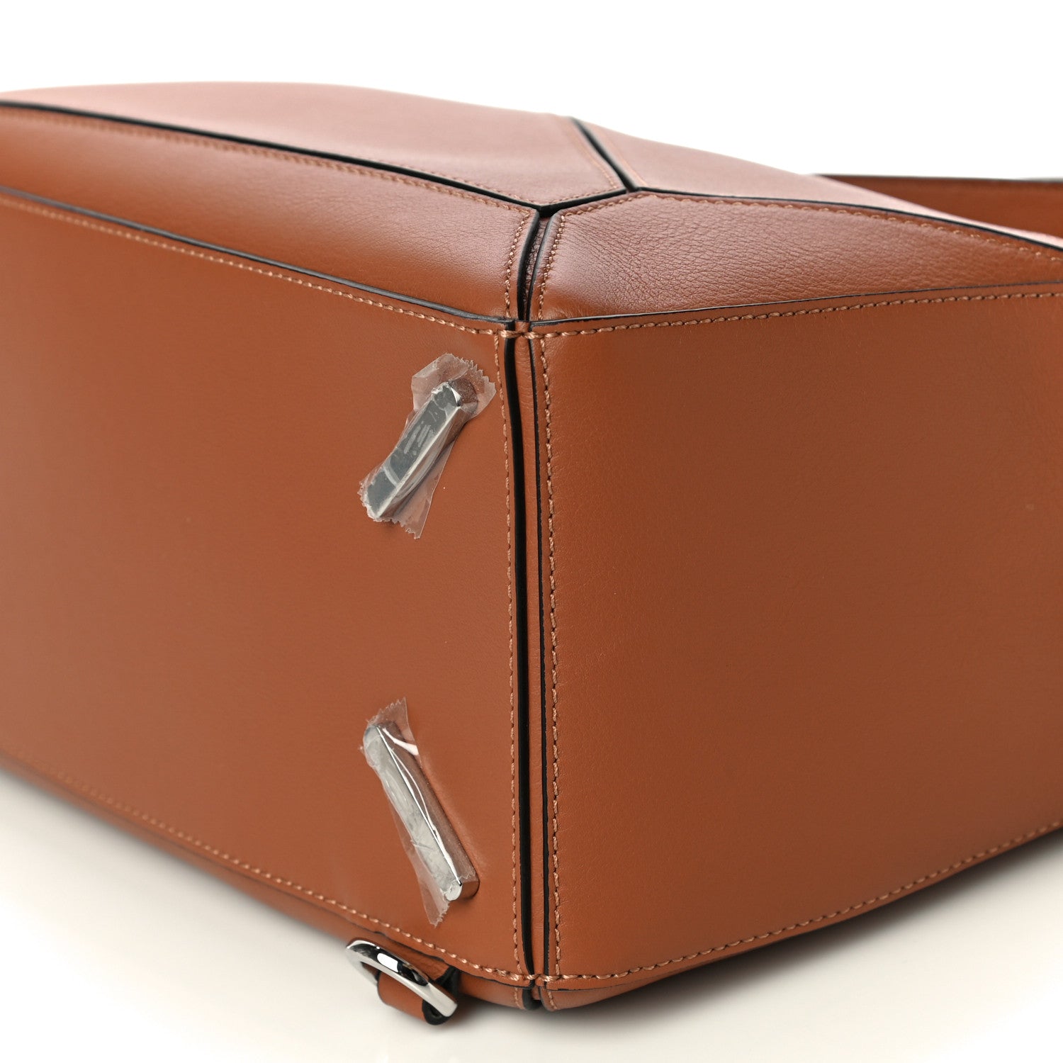 Loewe Calfskin Medium Puzzle Bag Tan 10 of 11