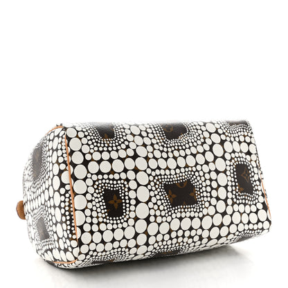 Louis Vuitton Monogram Kusama Town Speedy 30 White 4 of 12