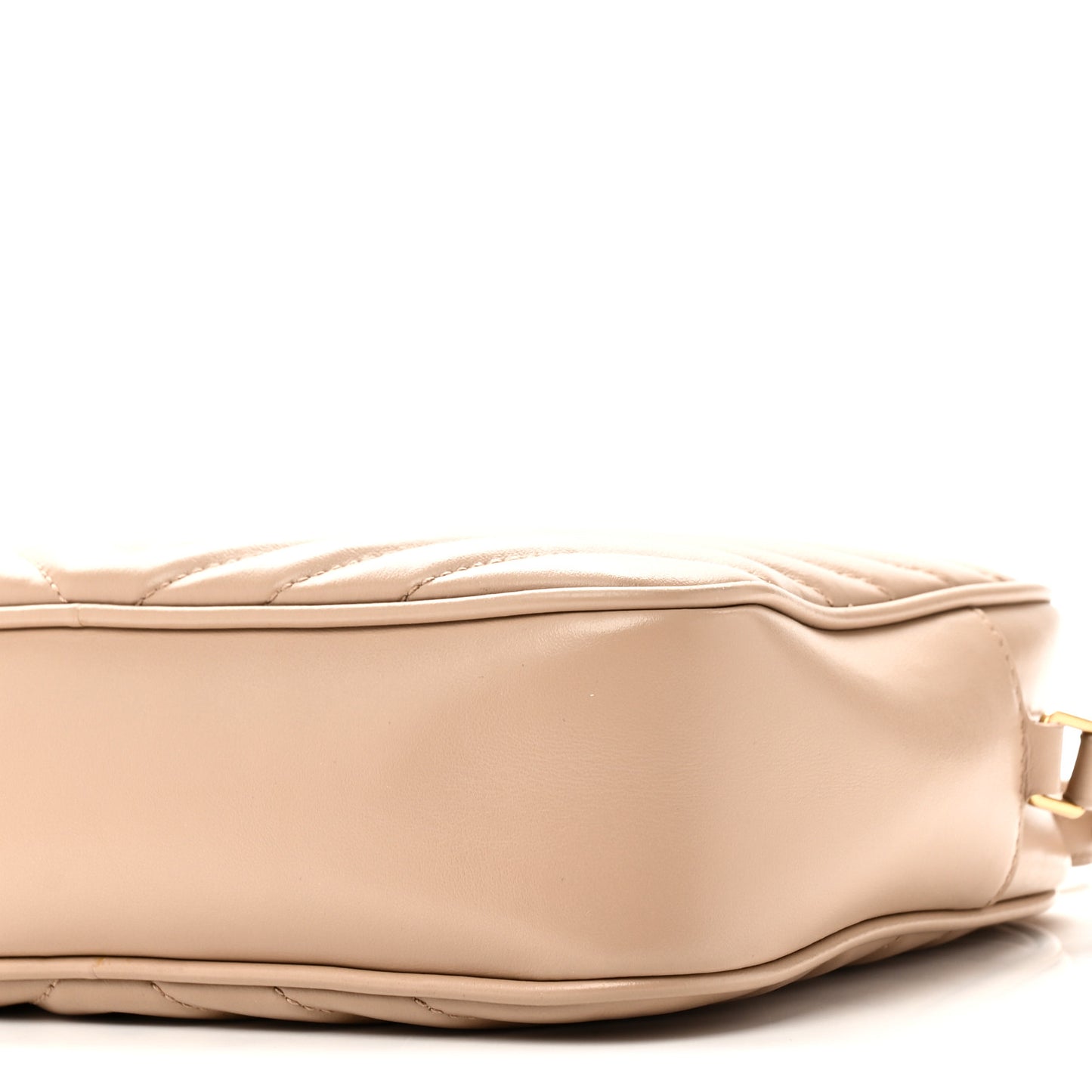 Calfskin Matelasse Monogram Lou Camera Bag Dark Beige