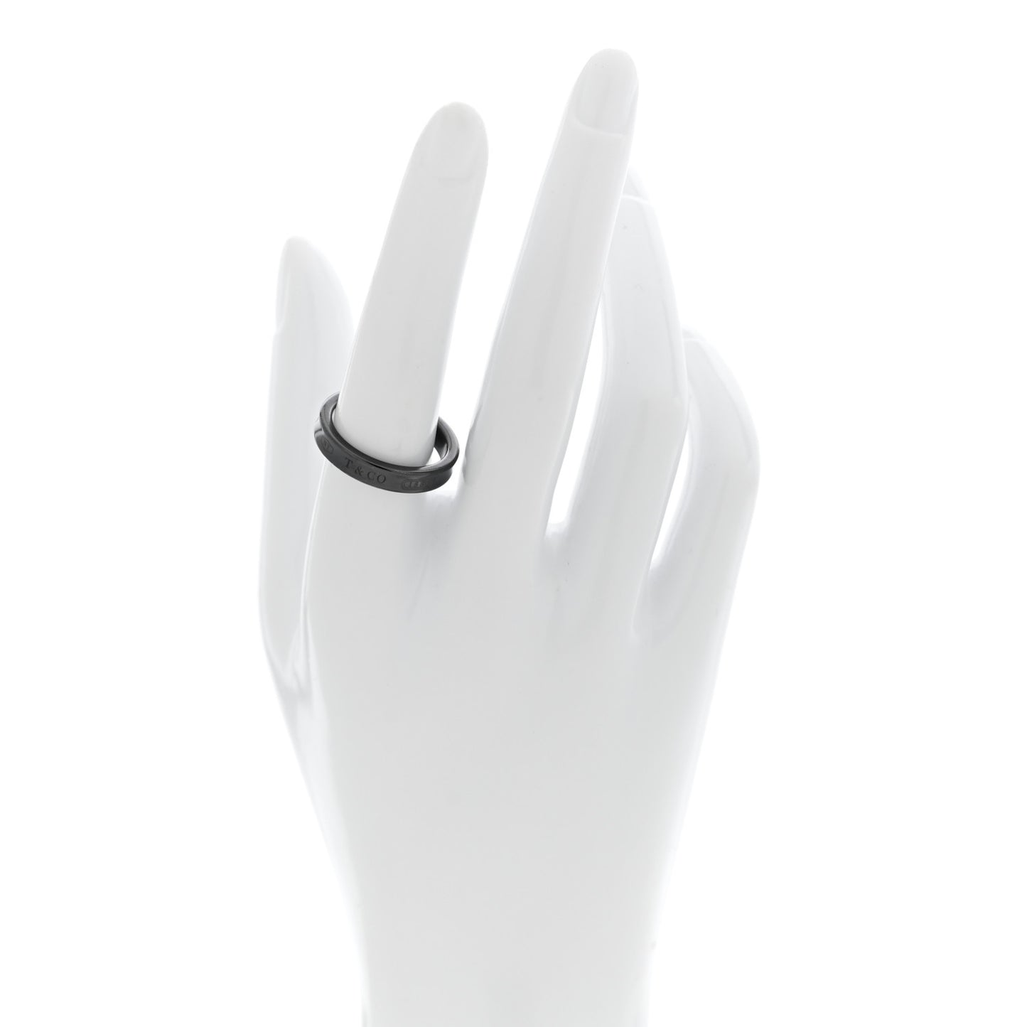 Titanium 1837 Narrow Band Ring 57 8