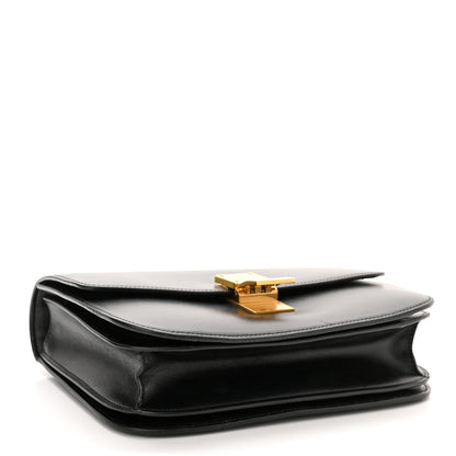 Celine Box Calfskin Medium Classic Box Flap Bag Black 5 of 11
