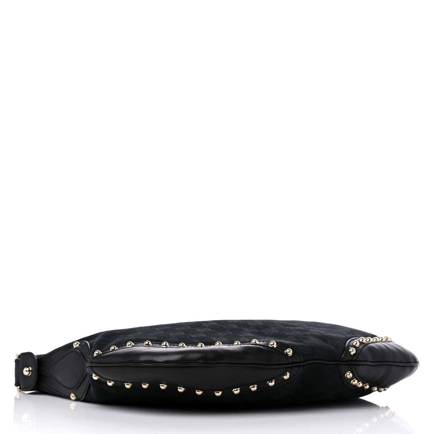 Monogram Pelham Studded Shoulder Bag Black