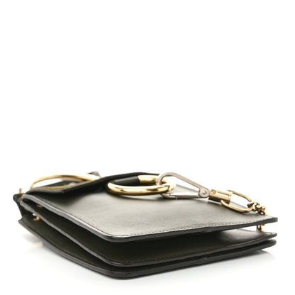 Chloe Suede Calfskin Mini Faye Bracelet Bag Deep Forrest 4 of 9