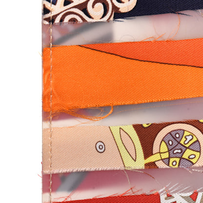 Hermes Rubber Silk Louvre Musuem Tote Multicolor 16 of 20