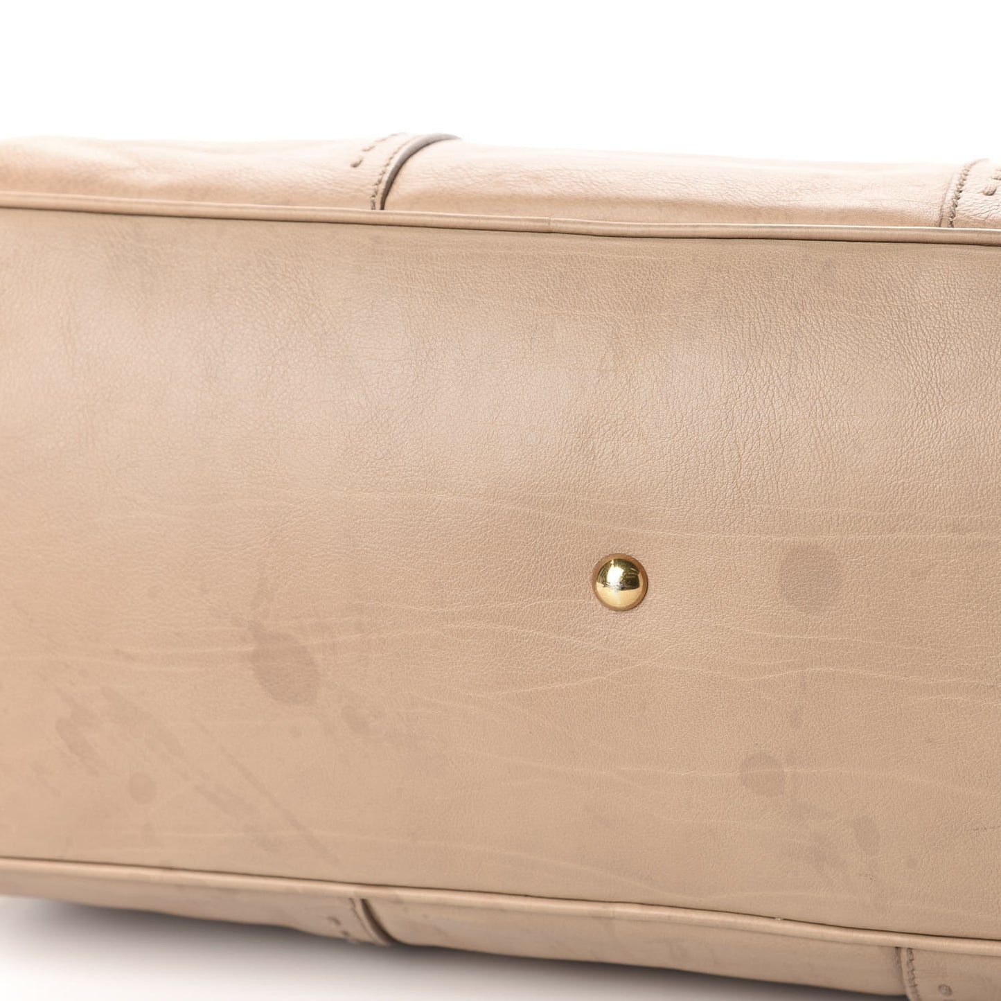 Calfskin Oversized Muse Beige
