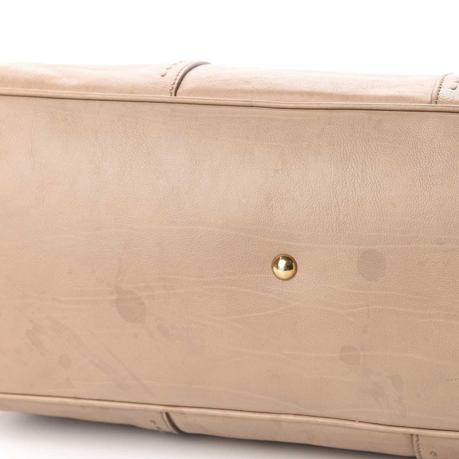 Saint Laurent Calfskin Oversized Muse Beige 10 of 10