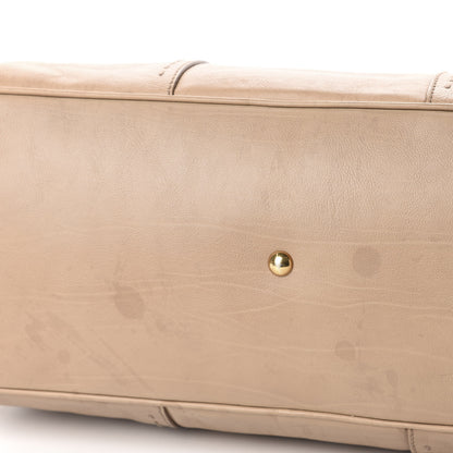 Saint Laurent Calfskin Oversized Muse Beige 10 of 10