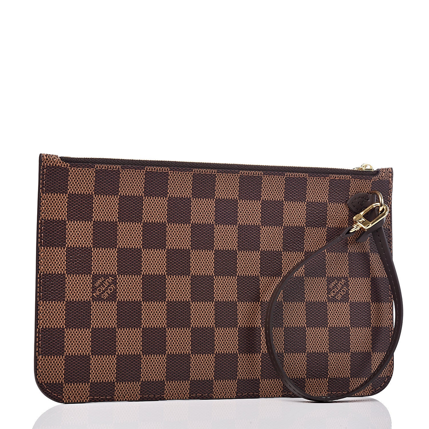 Louis Vuitton Damier Ebene Neverfull MM GM Pochette 3 of 7