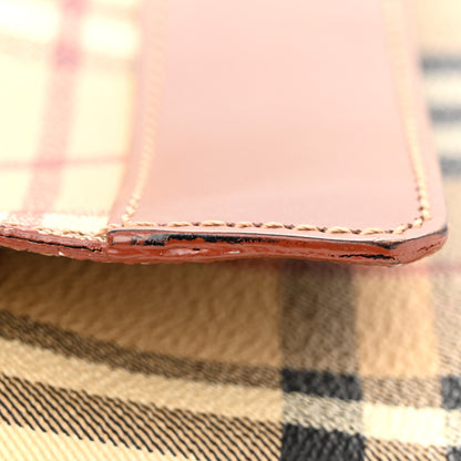 Burberry Haymarket Check Shoulder Bag Red 14 of 16