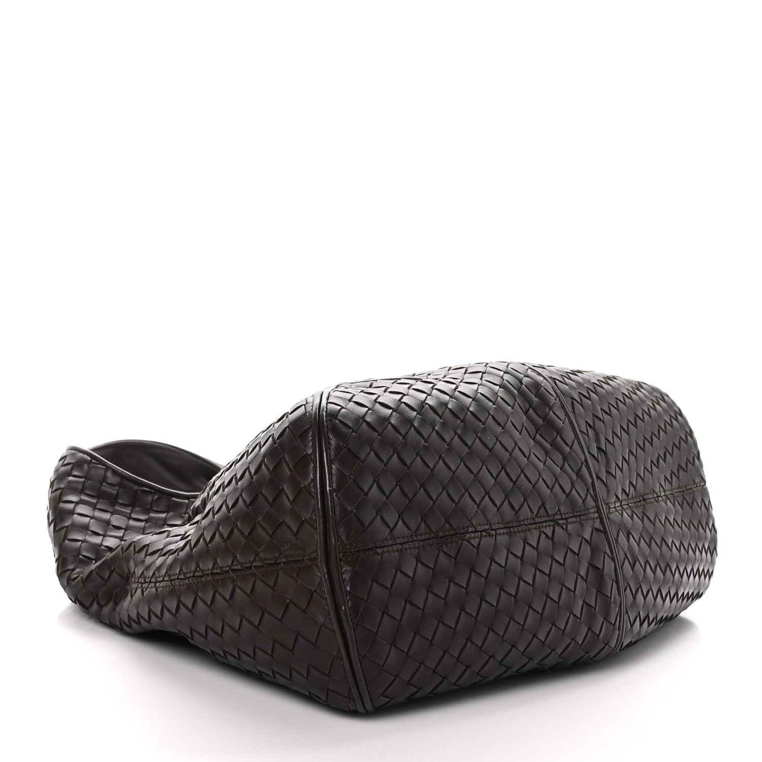 Bottega Veneta Nappa Intrecciato Ball Hobo Ebano 4 of 8