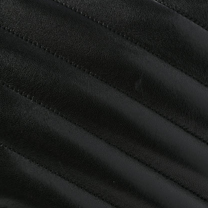 Saint Laurent Lambskin Quilted Monogram Large Loulou Black 13 of 15