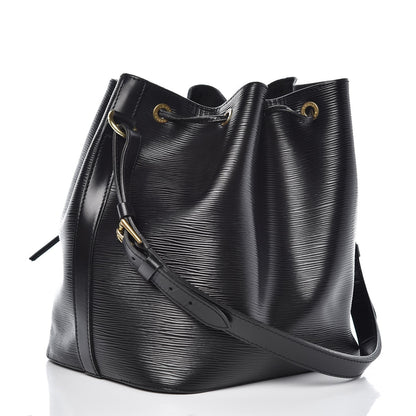 Louis Vuitton Epi Petit Noe Black 3 of 8