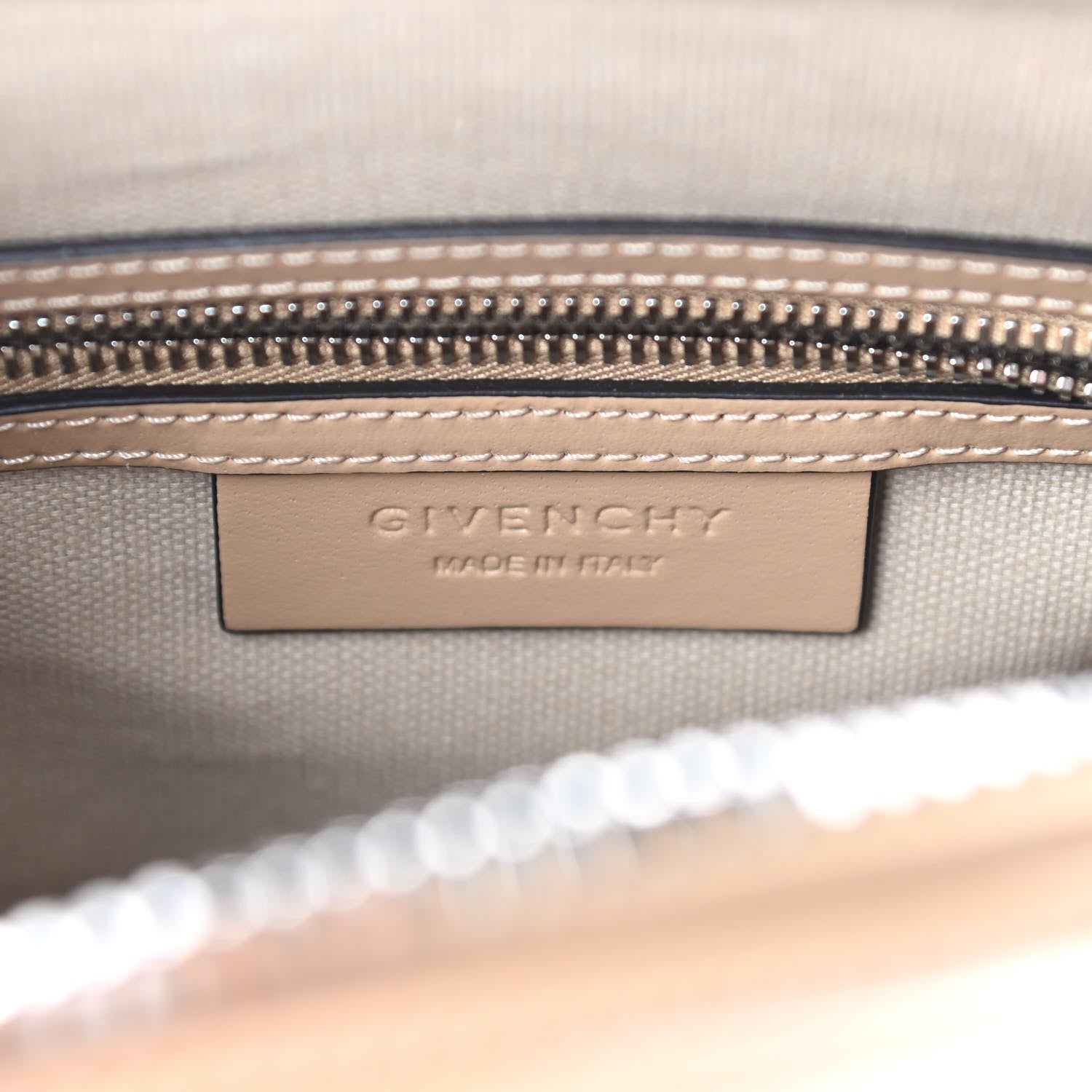 Givenchy Shiny Lord Calfskin Mini Antigona Nude 6 of 9
