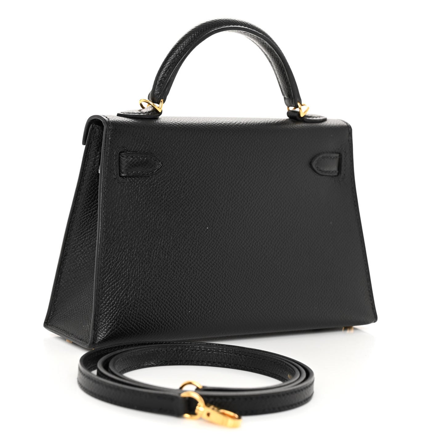 Epsom Mini Kelly Sellier 20 Black