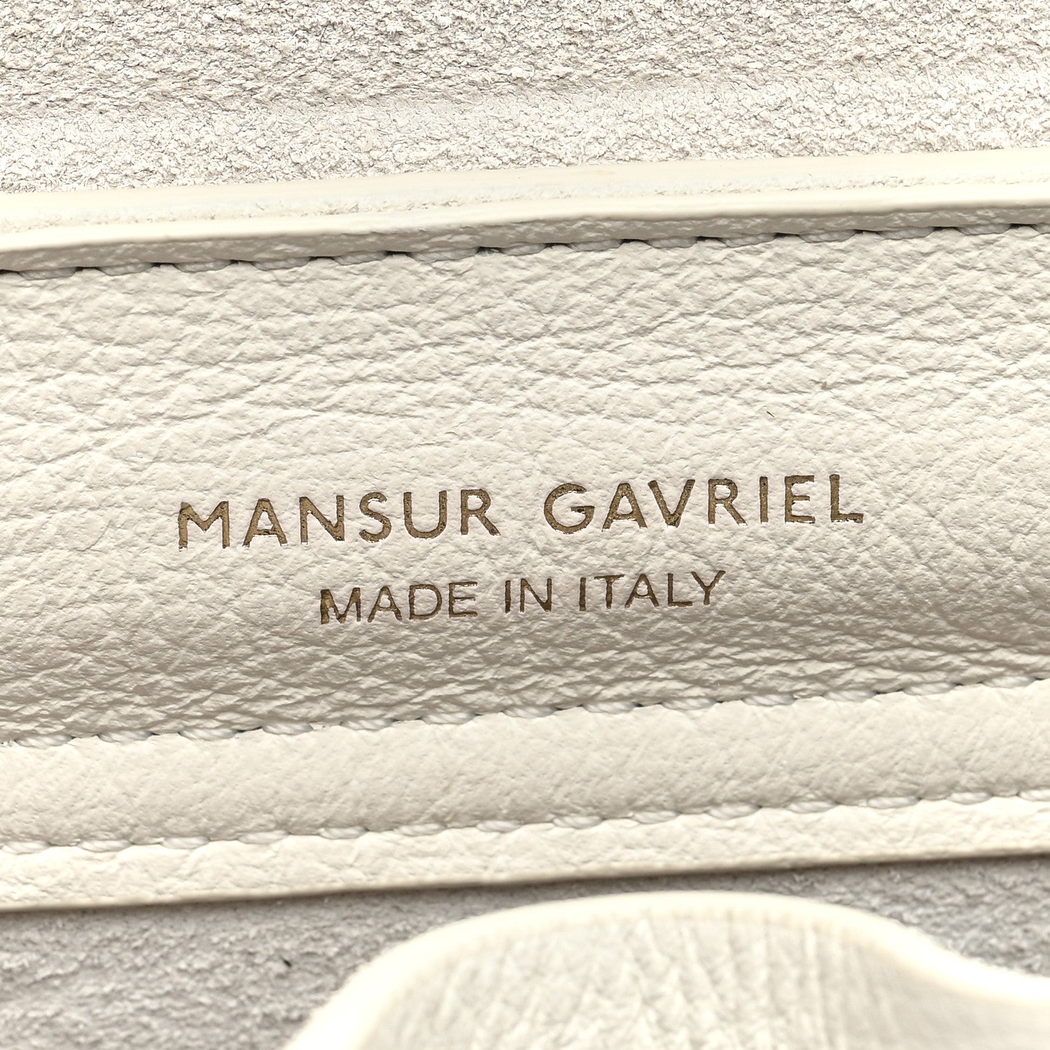 Mansur Gavriel Calfskin Mini Lady Bag White 6 of 11