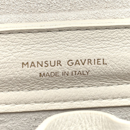 Mansur Gavriel Calfskin Mini Lady Bag White 6 of 11