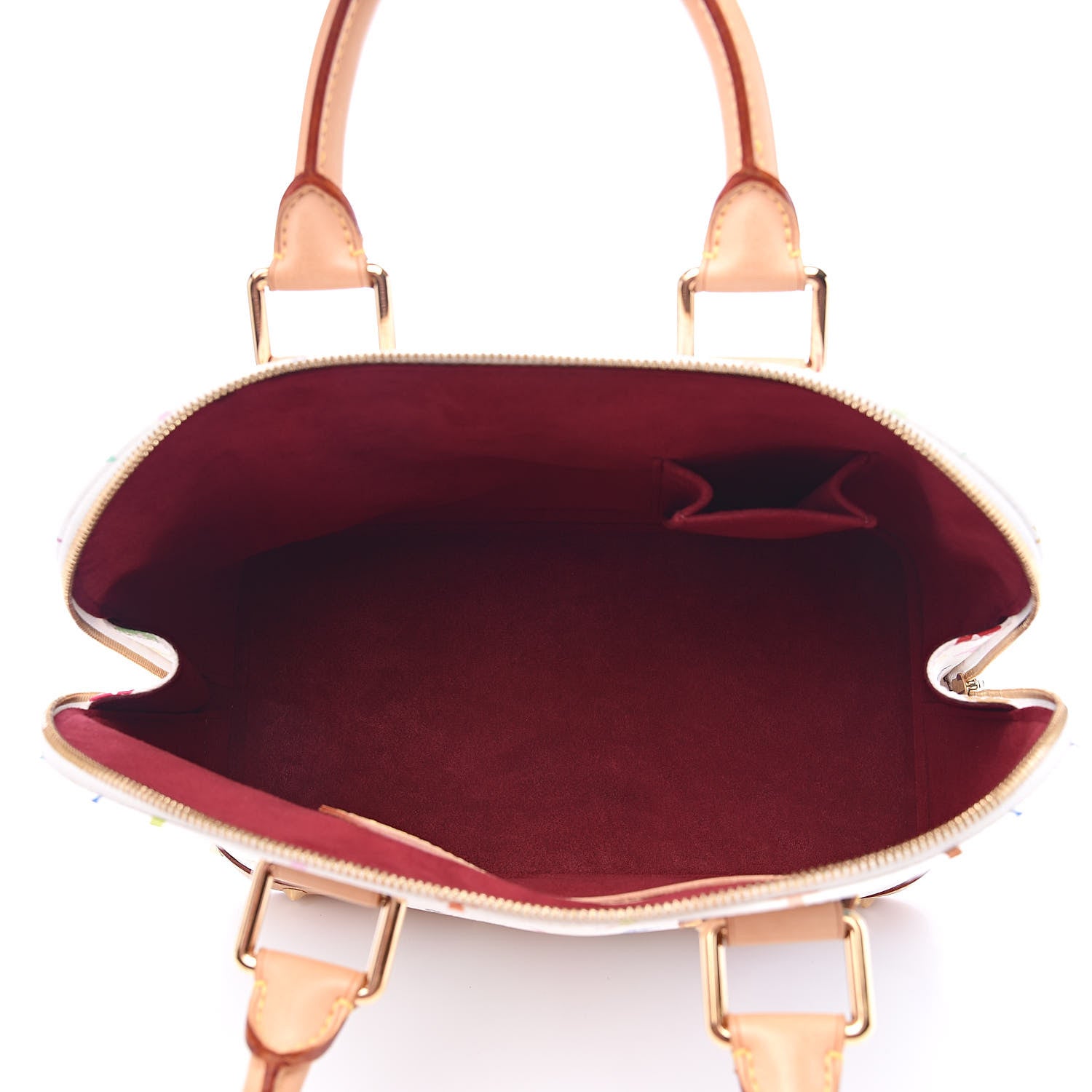 Louis Vuitton Monogram Multicolor Alma White 5 of 15