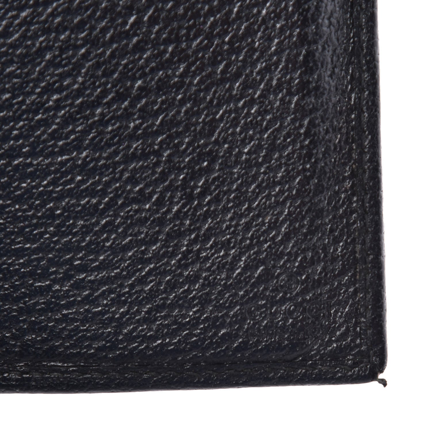 Gucci Monogram Metal Bar Chain Wallet Black 6 of 14