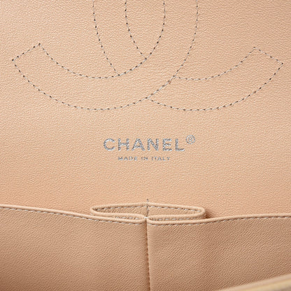 Chanel Caviar Quilted Jumbo Double Flap Beige Clair 7 of 10
