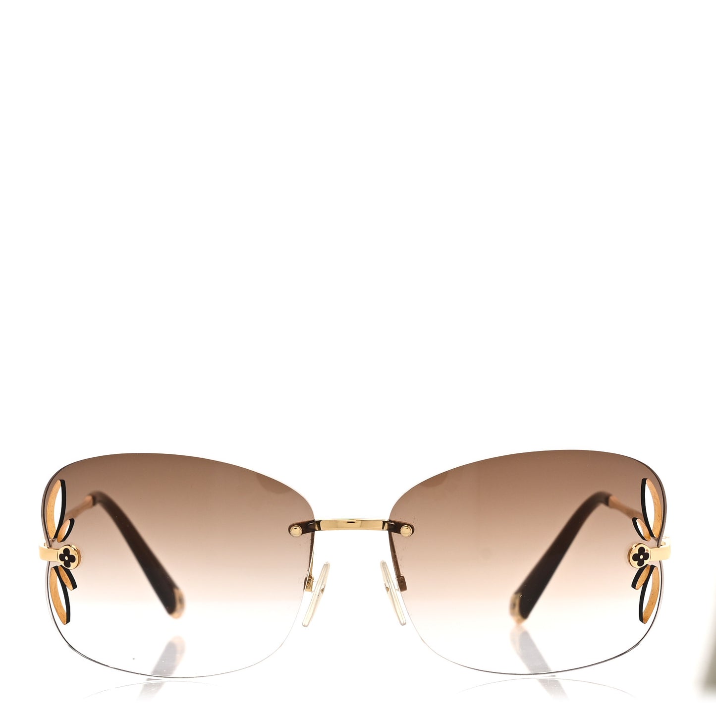 Lily Sunglasses Z0371U Brown Glitter
