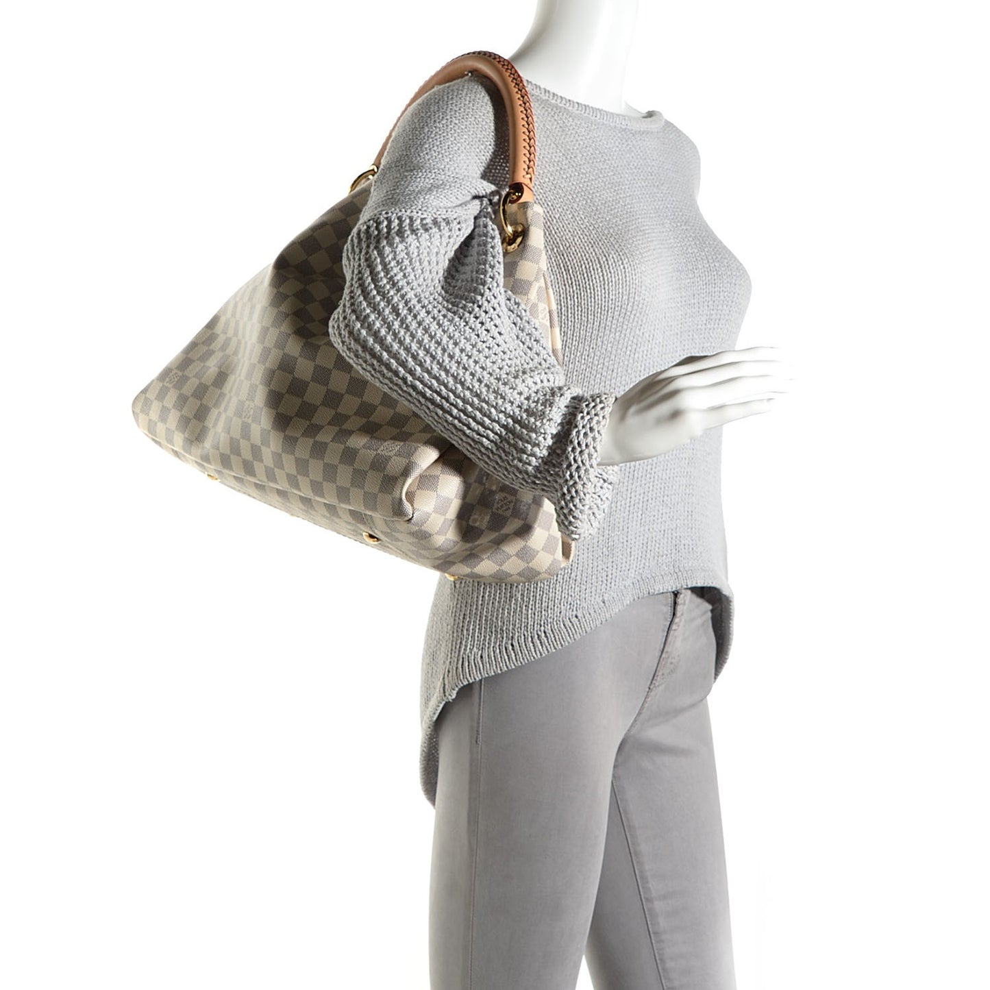 Damier Azur Artsy MM