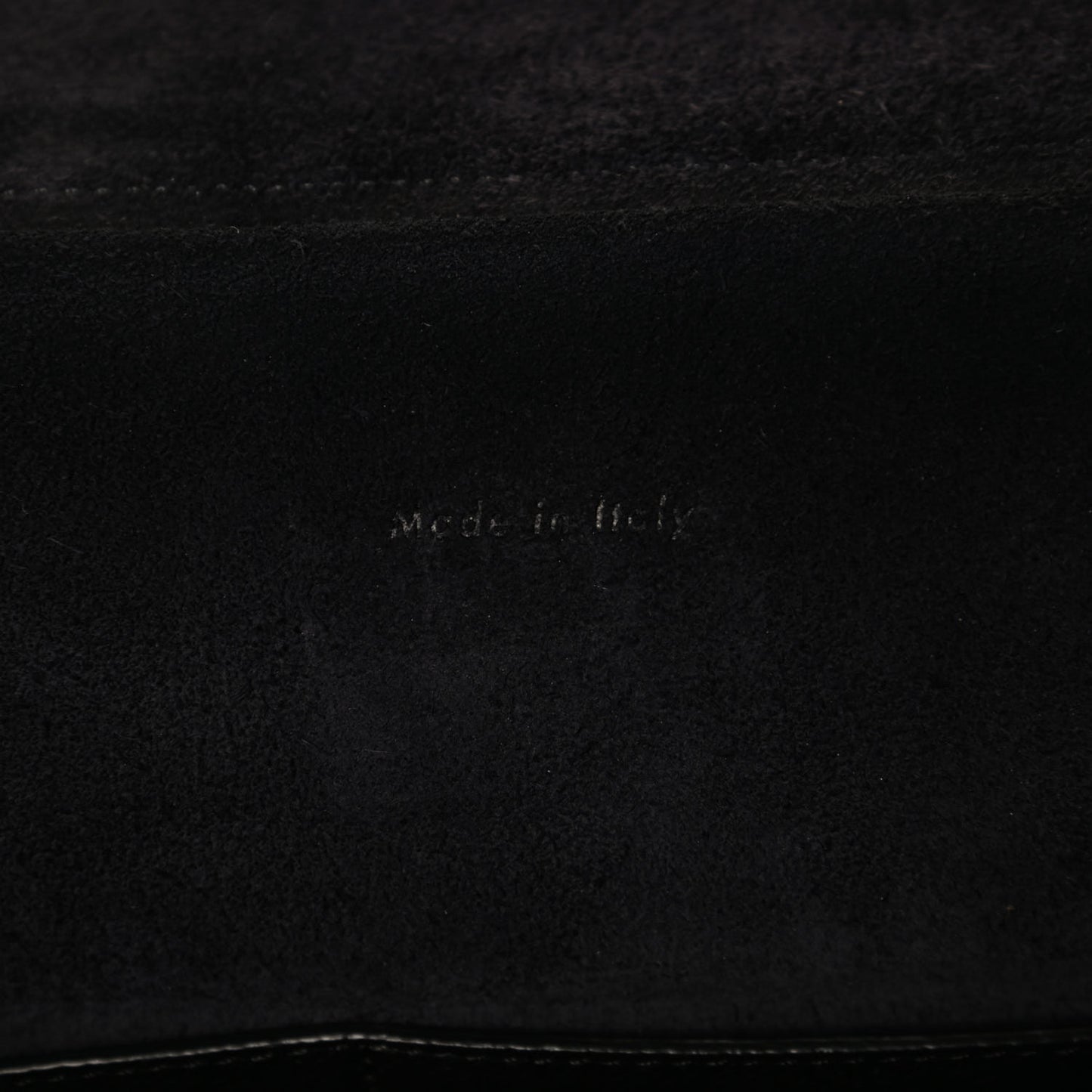 Grained Calfskin Small Belt Bag Black