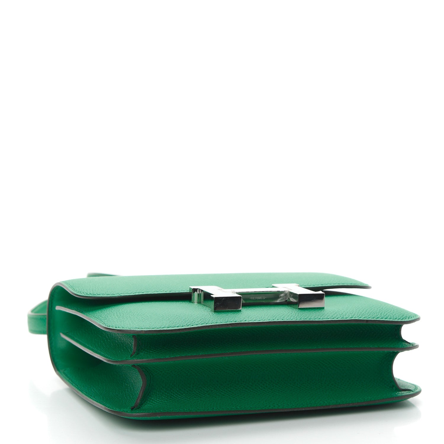Hermes Epsom Enamel Constance 18 Vert Jade Bleu Brume 4 of 9