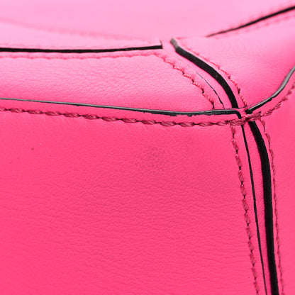 Loewe Calfskin Mini Puzzle Bumbag Neon Pink 12 of 12