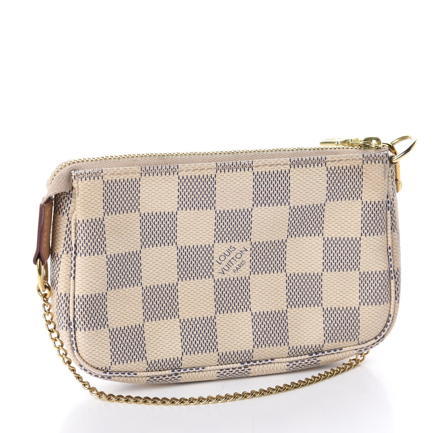 Louis Vuitton Damier Azur Mini Pochette Accessories 3 of 7