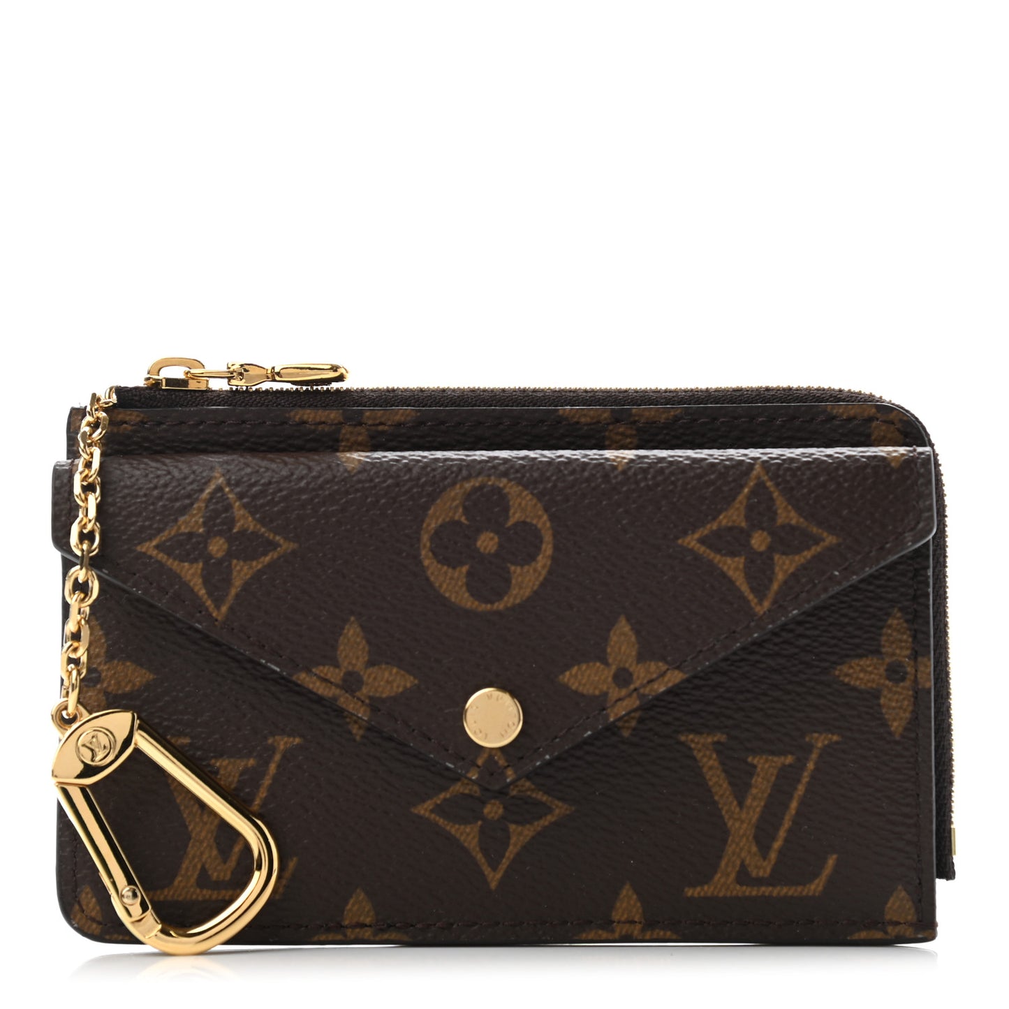 Monogram Recto Verso Card Holder Black