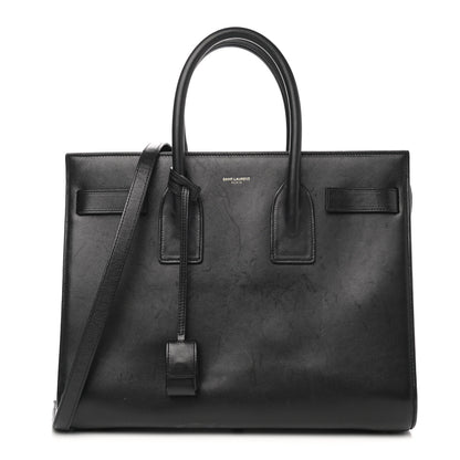 Saint Laurent Calfskin Small Sac De Jour Black 1 of 15