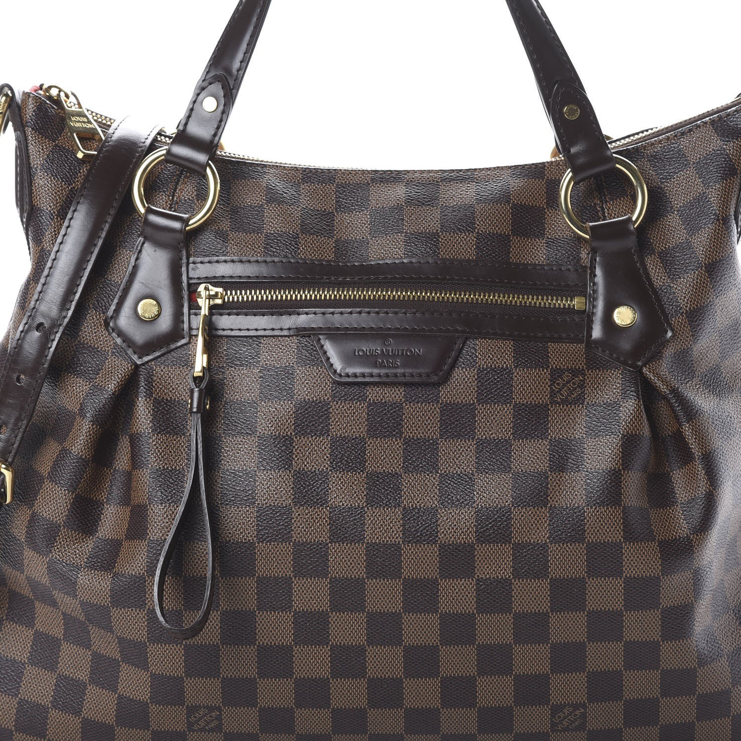 Louis Vuitton Damier Ebene Evora MM 7 of 13