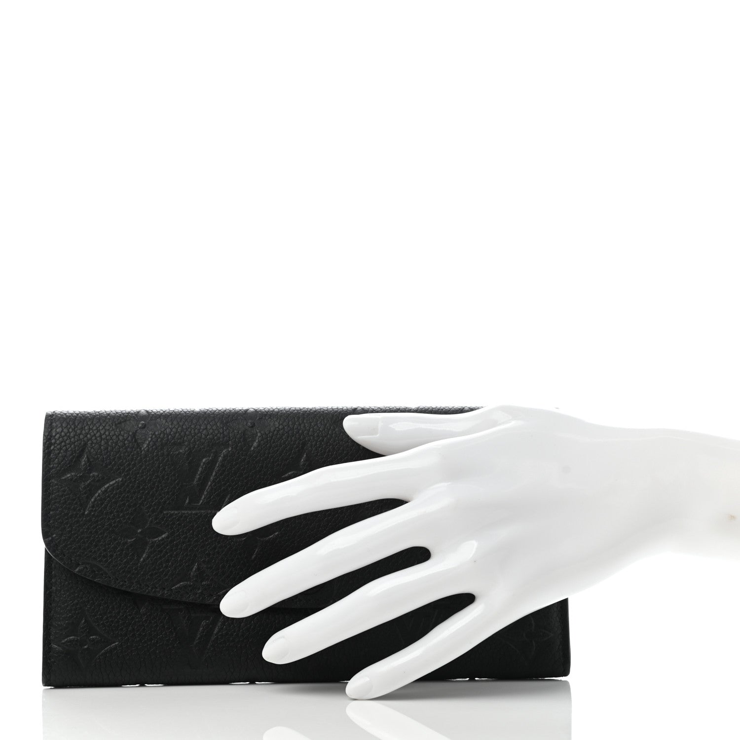 Louis Vuitton Empreinte Emilie Wallet Black Dune 2 of 6