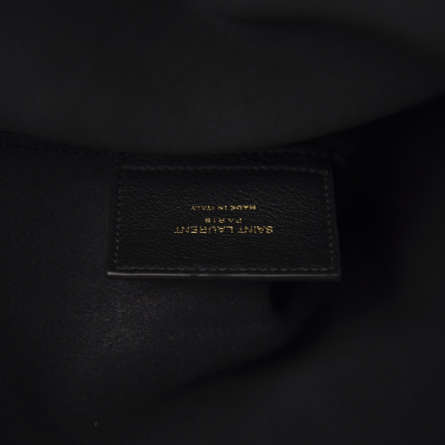 Saint Laurent Calfskin Toy Shopping Tote Black 6 of 10