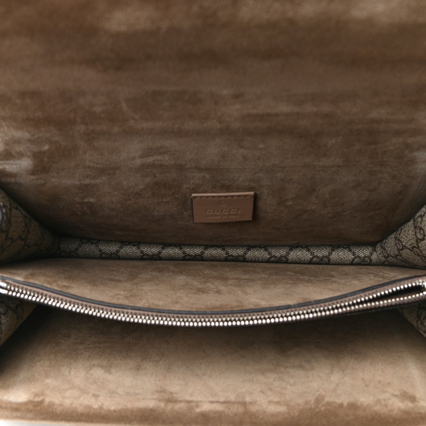 GG Supreme Monogram Small Dionysus Shoulder Bag Taupe