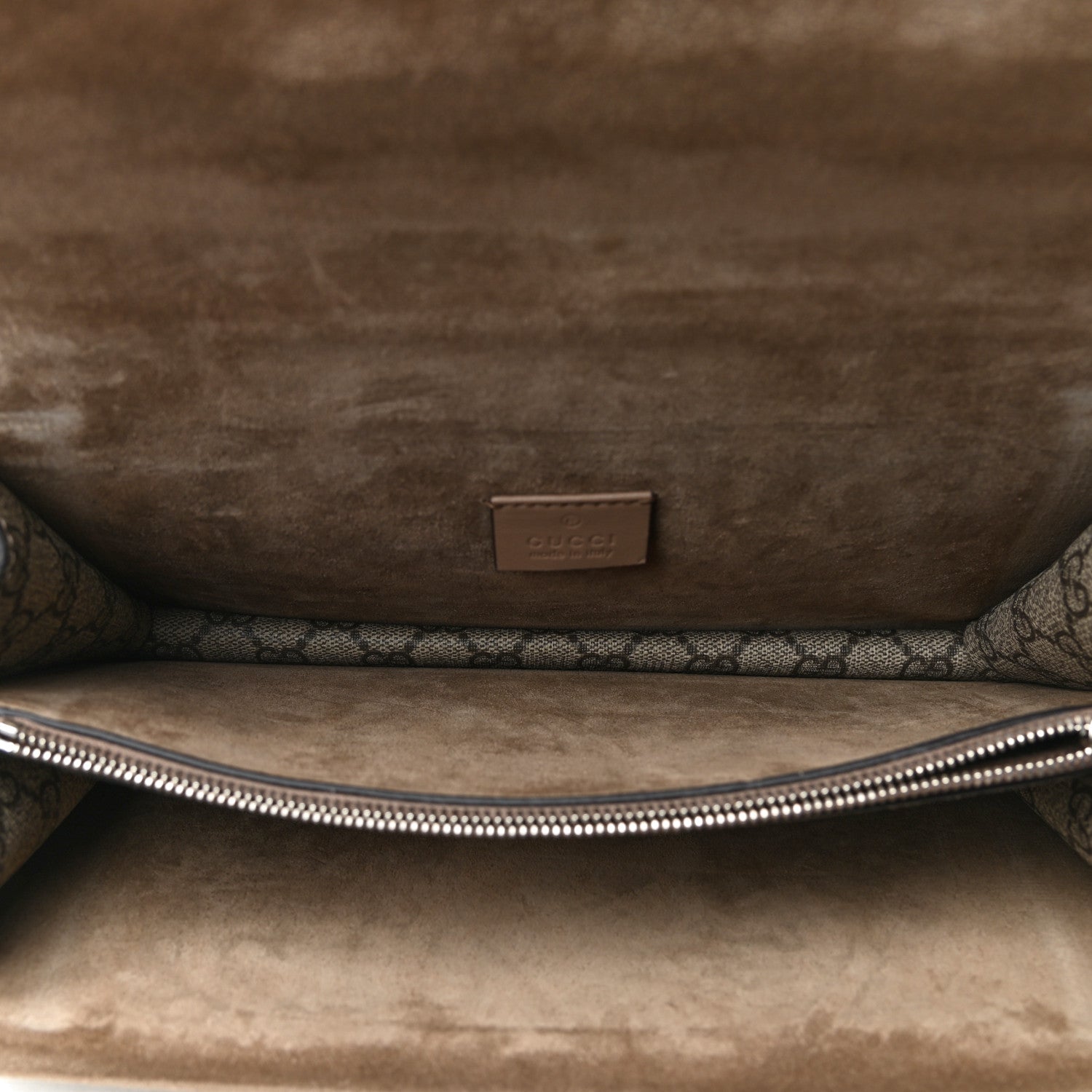 Gucci GG Supreme Monogram Small Dionysus Shoulder Bag Taupe 4 of 5
