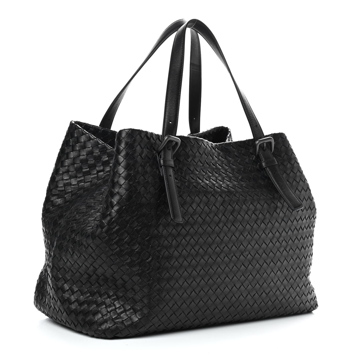 Bottega Veneta Nappa Intrecciato Large Cesta Tote Black 2 of 8