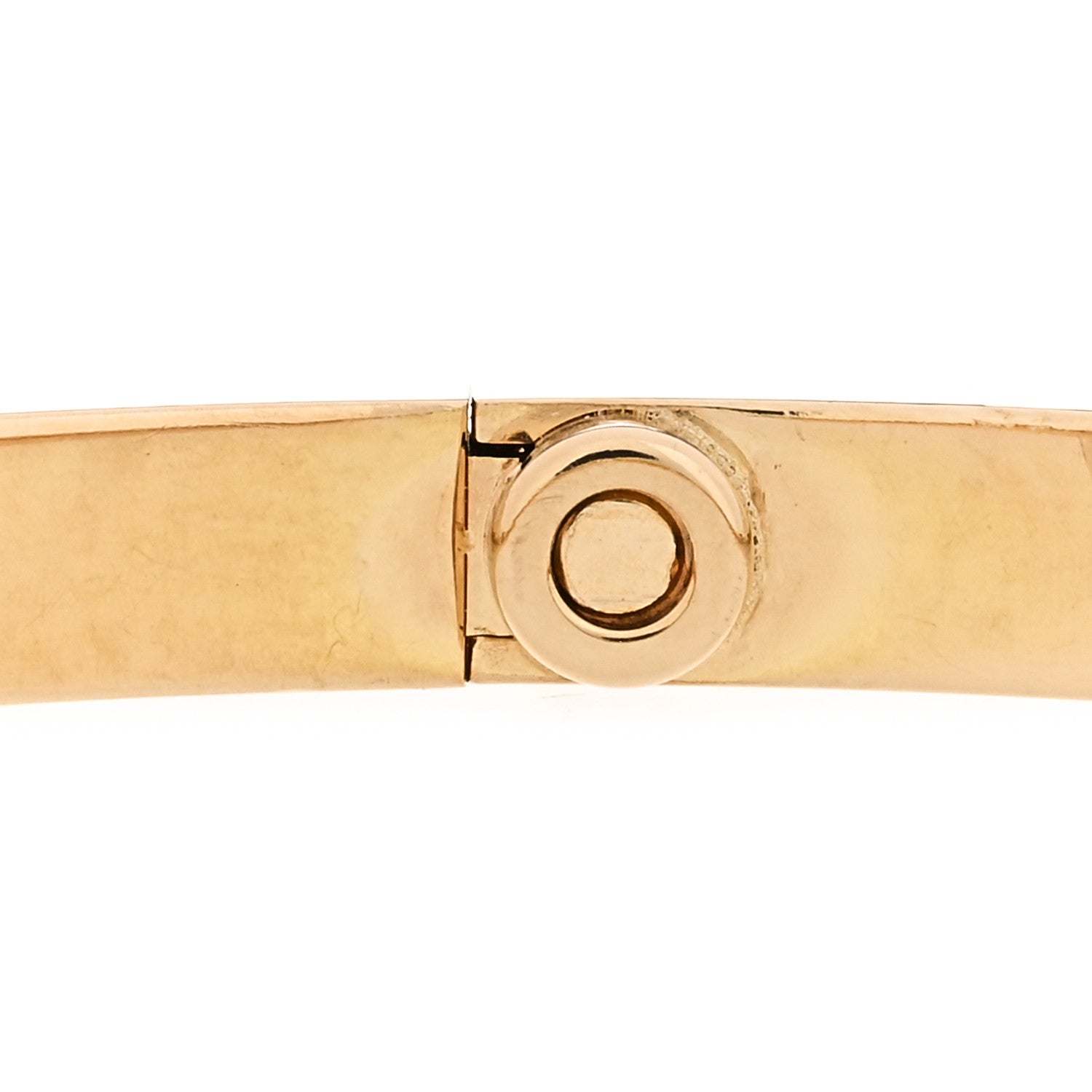 Cartier 18K Yellow Gold Small LOVE Bracelet 17 6 of 8